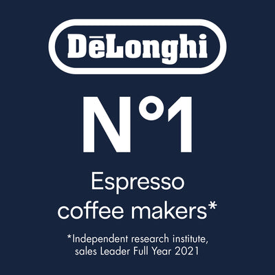 De'Longhi Magnifica ECAM222.20.B, Automatic Coffee Machine with Milk Nozzle, Bean to Cup Espresso Machine with 4 One-Touch Recipes, Soft-Touch Control Panel, 1450W, Black
