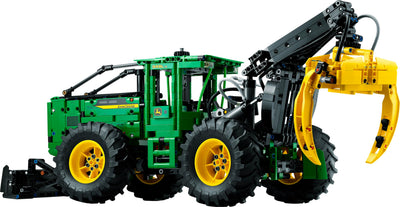 LEGO Technic John Deere 948L-II Skidder Set, Large 1,492-Piece Construction Vehicle Toy with Pneumatic Functions and 4 Wheel Drive, Model Building Kit for Engineering Enthusiasts, Gift Idea 42157