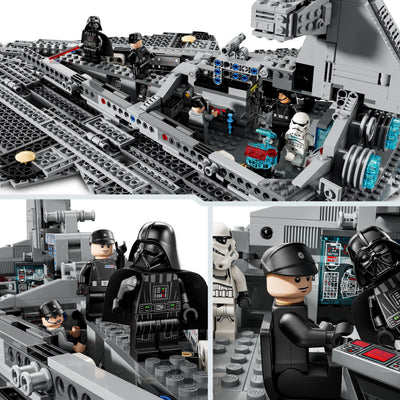 LEGO Star Wars 75394 Imperial Star Destroyer Building Toy - Collectible A New Hope Model Kit with 7 Minifigures incl. Darth Vader & Cal Kestis - Gift for Father's Day